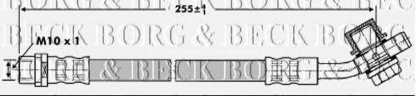 BORG & BECK BBH6890 Тормозной шланг