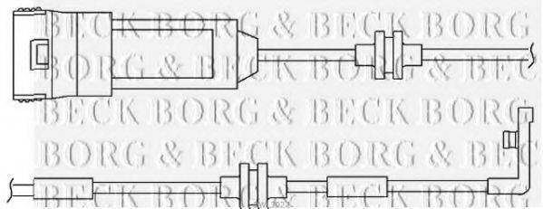 Сигнализатор, износ тормозных колодок BORG & BECK BWL3022