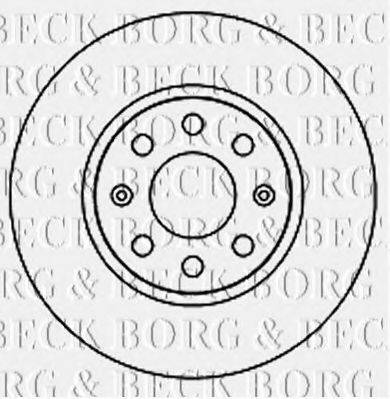 Тормозной диск BORG & BECK BBD4715