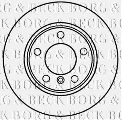 BORG & BECK BBD5263 Тормозной диск