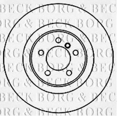 Тормозной диск BORG & BECK BBD5830S