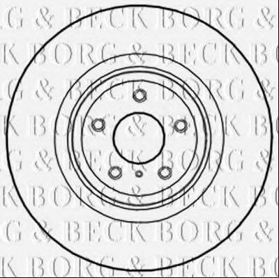 Тормозной диск BORG & BECK BBD5987S