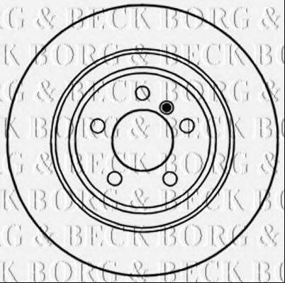 BORG & BECK BBD5997S Тормозной диск