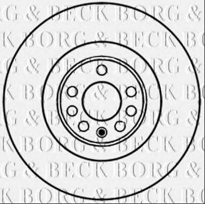Тормозной диск BORG & BECK BBD6029S