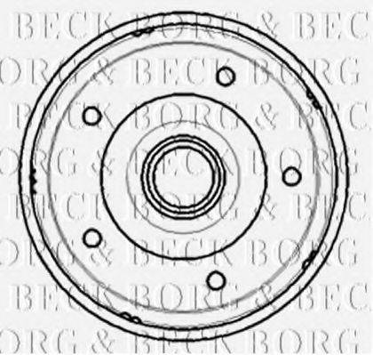 Тормозной барабан BORG & BECK BBR7194