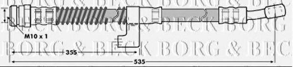 Тормозной шланг BORG & BECK BBH7010