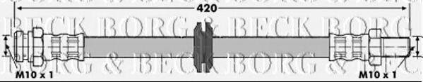 BORG & BECK BBH7065 Тормозной шланг