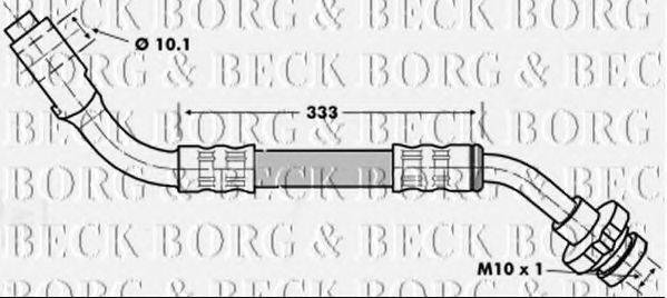 Тормозной шланг BORG & BECK BBH7155