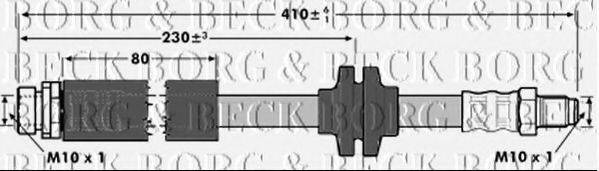 Тормозной шланг BORG & BECK BBH7293