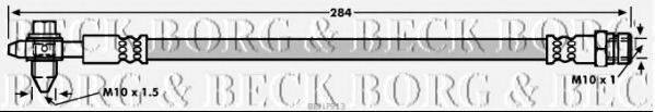 Тормозной шланг BORG & BECK BBH7913