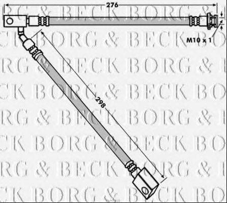 Тормозной шланг BORG & BECK BBH7918
