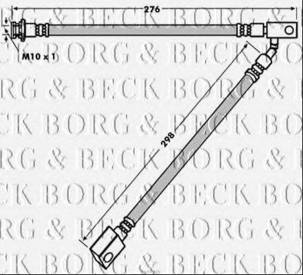 BORG & BECK BBH7919 Тормозной шланг