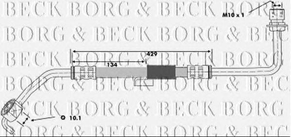 BORG & BECK BBH6178 Тормозной шланг