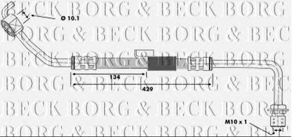 BORG & BECK BBH6179 Тормозной шланг
