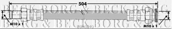 BORG & BECK BBH6240 Тормозной шланг