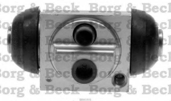 Колесный тормозной цилиндр BORG & BECK BBW1916