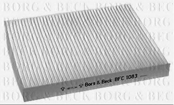 Фильтр, воздух во внутренном пространстве BORG & BECK BFC1083