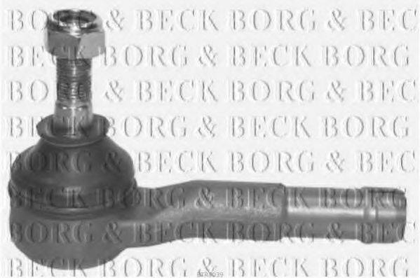 BORG & BECK BTR5039 Наконечник поперечной рулевой тяги