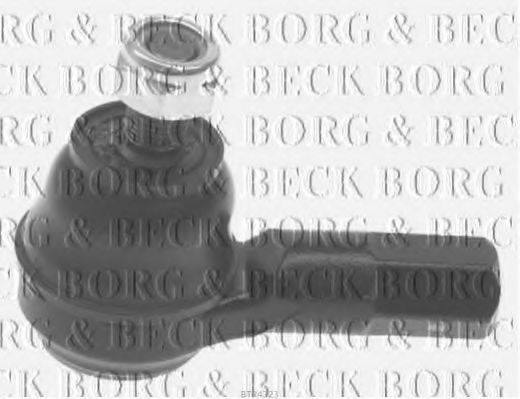 BORG & BECK BTR4323 Наконечник поперечной рулевой тяги