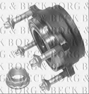 Комплект подшипника ступицы колеса BORG & BECK BWK1060