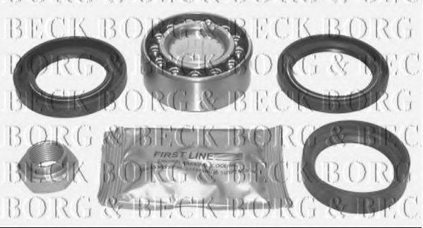 Комплект подшипника ступицы колеса BORG & BECK BWK108