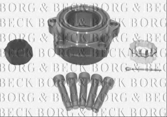 BORG & BECK BWK1081 Комплект подшипника ступицы колеса