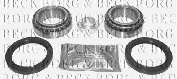 BORG & BECK BWK234 Комплект подшипника ступицы колеса