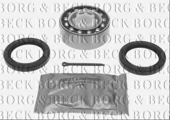 BORG & BECK BWK266 Комплект подшипника ступицы колеса