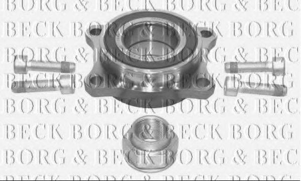 Комплект подшипника ступицы колеса BORG & BECK BWK716