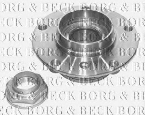 Комплект подшипника ступицы колеса BORG & BECK BWK733