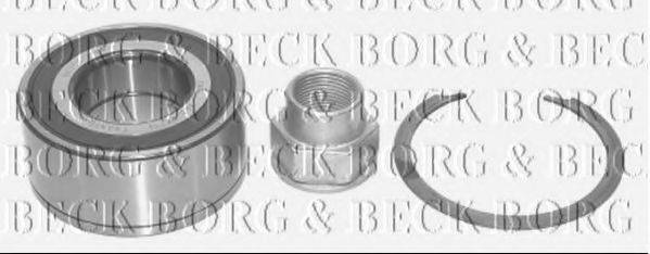 BORG & BECK BWK737 Комплект подшипника ступицы колеса