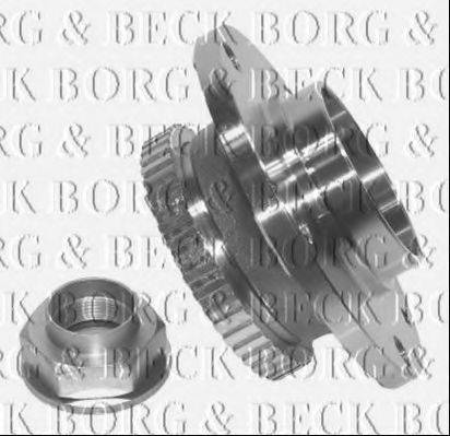 Комплект подшипника ступицы колеса BORG & BECK BWK333