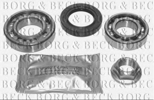 BORG & BECK BWK437 Комплект подшипника ступицы колеса
