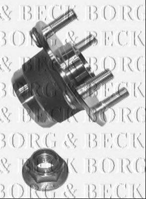 Комплект подшипника ступицы колеса BORG & BECK BWK867