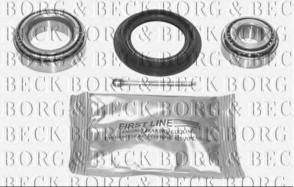 BORG & BECK BWK026 Комплект подшипника ступицы колеса