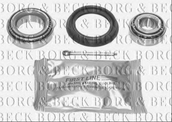 BORG & BECK BWK041 Комплект подшипника ступицы колеса
