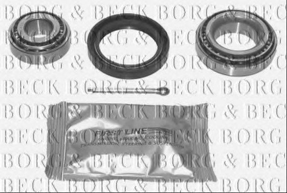 BORG & BECK BWK053 Комплект подшипника ступицы колеса