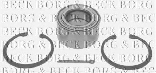BORG & BECK BWK067 Комплект подшипника ступицы колеса