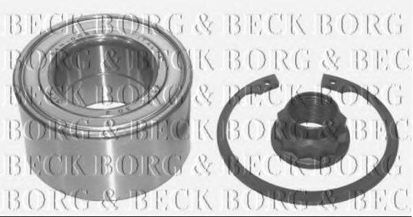BORG & BECK BWK1048 Комплект подшипника ступицы колеса