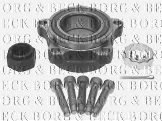 BORG & BECK BWK1082 Комплект подшипника ступицы колеса