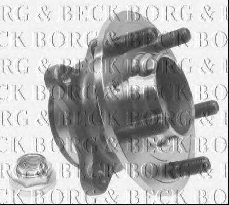 Комплект подшипника ступицы колеса BORG & BECK BWK1084