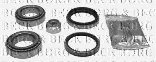 BORG & BECK BWK124 Комплект подшипника ступицы колеса