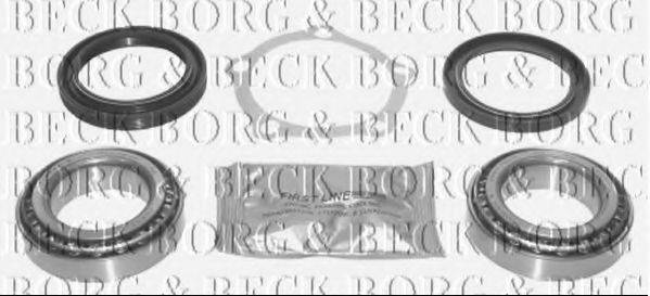 Комплект подшипника ступицы колеса BORG & BECK BWK133