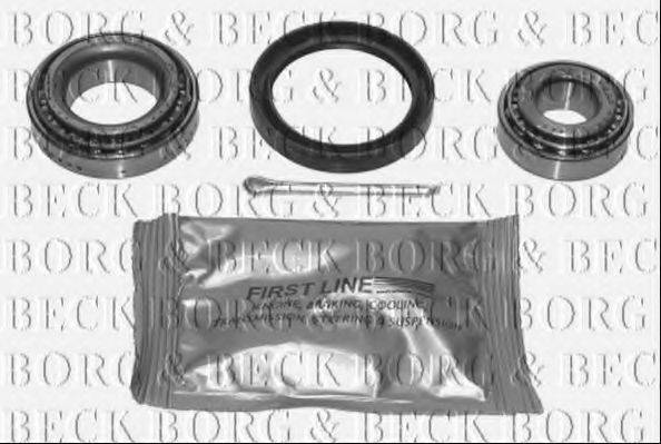 BORG & BECK BWK189 Комплект подшипника ступицы колеса