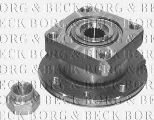 Комплект подшипника ступицы колеса BORG & BECK BWK208