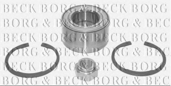 Комплект подшипника ступицы колеса BORG & BECK BWK321