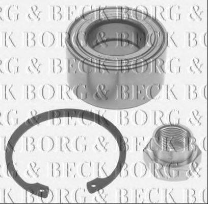 BORG & BECK BWK342 Комплект подшипника ступицы колеса