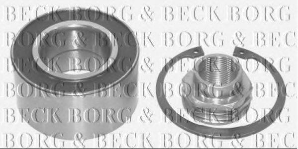 Комплект подшипника ступицы колеса BORG & BECK BWK370