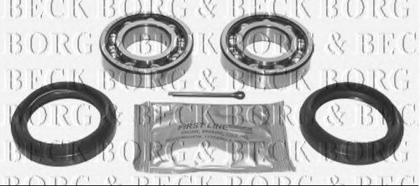 BORG & BECK BWK381 Комплект подшипника ступицы колеса