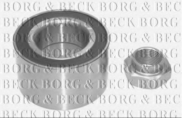 Комплект подшипника ступицы колеса BORG & BECK BWK467